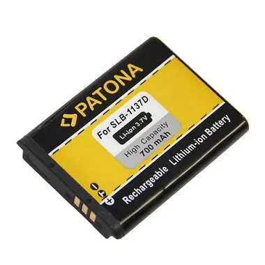 PATONA baterie pro foto Samsung SLB-1137D 700mAh