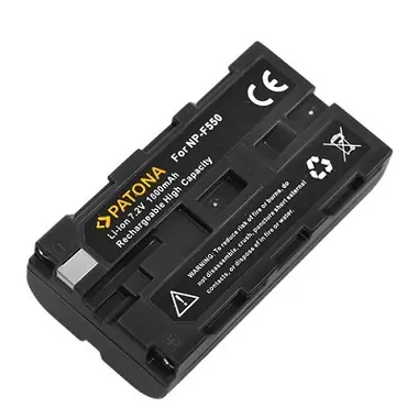 PATONA baterie pro foto Sony NP-F550 1500mAh