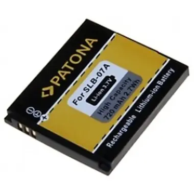 PATONA baterie pro foto Samsung SLB-07A 720mAh Li-Ion 3,7V