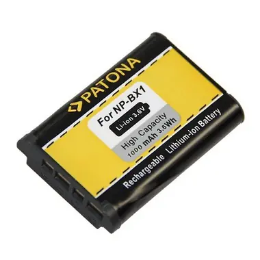 PATONA baterie pro foto Sony NP-BX1 1000mAh