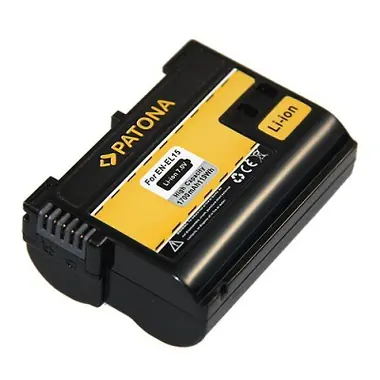 PATONA baterie pro foto Nikon EN-EL15 1600mAh