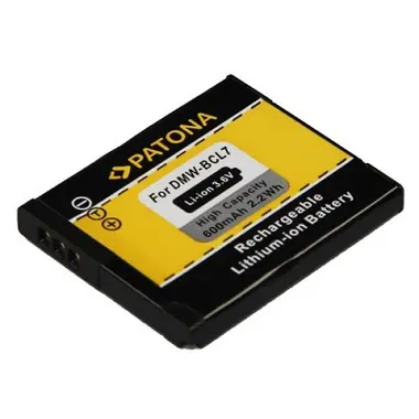 PATONA baterie pro foto Panasonic DMW-BCL7E 600mAh