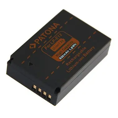 PATONA baterie pro foto Canon LPE12 800mAh