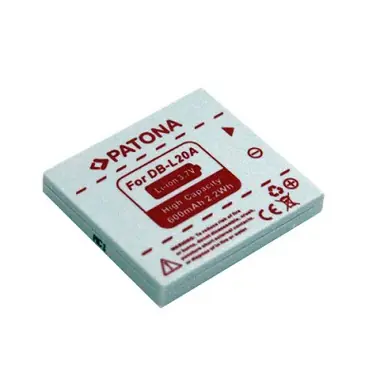 PATONA baterie pro foto Sanyo DB L20 600mAh Li-Ion