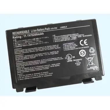 TRX baterie ASUS/ 5200 mAh/ pro A32-F82/ K40/ K50/ K60/ K70/ X5/ X65/ X70