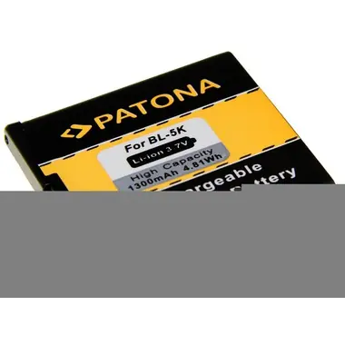 PATONA Aku Nokia BL-5K 1300mAh 3,7V Li-Ion