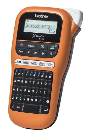 Brother PT-E110VP / Tiskárna samolepicích štítků / 6x AAA