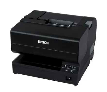 EPSON TM-J7700 černá / Pokladní / Inkoust / USB + LAN / řezačka