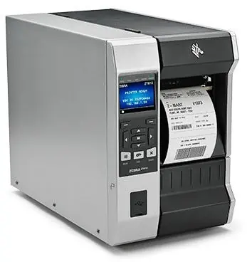 ZEBRA ZT610 300dpi BT RFID šedá / TT / Tiskárna samolepicích štítků / 300dpi / USB+RS-232+LAN+BT / RFID zapisovač 