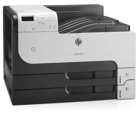 HP LaserJet Enterprise 700 M712dn / laser černobílá / 41 ppm / A3 / USB / LAN / duplex