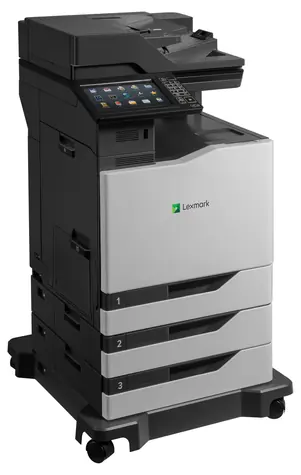 Lexmark CX825dte / A4 / Barevná laser. multifun. / 2400x600 dpi / tisk & kopírování & sken & fax / USB & LAN