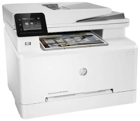 HP Color LaserJet Pro MFP M282nw / barevná / 600x600 DPI / A4 / 21 ppm / USB 2.0 / WiFi / LAN / ADF / bílá 