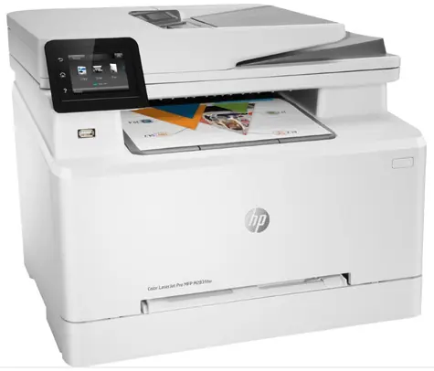 HP Color LaserJet Pro MFP M283fdw / barevná / 600x600 DPI / A4 / 21 ppm / USB 2.0 / WiFi / LAN / ADF / FAX / bílá 