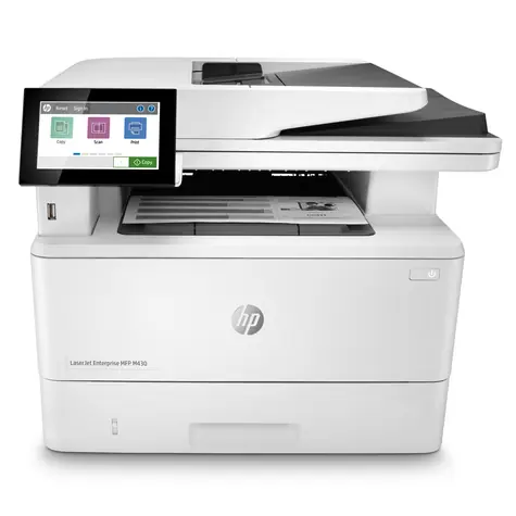 HP LaserJet Enterprise MFP M430f / čb laserová tiskárna / 38 ppm / A4 / 1200x1200 dpi / Duplex / ADF / FAX / USB / LAN