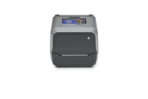 ZEBRA ZD621t 203dpi peeler & displej Wi-Fi šedá / TT / Tiskárna samolepicích štítků / 203dpi / USB+BT+RS232+LAN+Wi-Fi