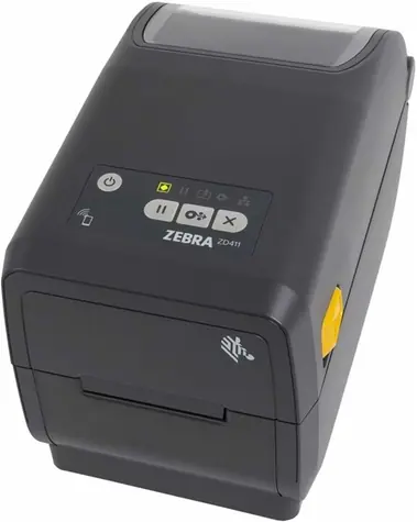 ZEBRA ZD411 TT 300dpi BT šedá / TT / Tiskárna samolepicích štítků / 300dpi / USB & BT