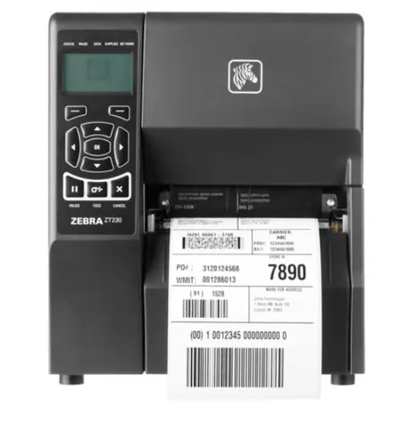 ZEBRA ZT231 DT (ZT23142-D2E000FZ) / 203dpi / USB / RS232 / LAN / BT / Displ. / ZPLII / řezačka