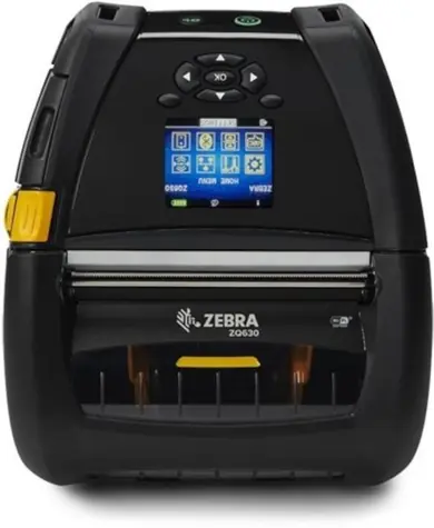 ZEBRA ZQ630 Plus (ZQ63-RUWAE14-00) / Mobilní termotiskárna / DT / BT / Wi-Fi / RFID / 203dpi / 6600mAh / černá