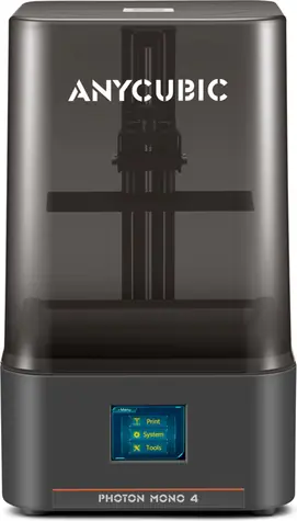 Anycubic Photon Mono 4 / Resinová tiskárna / 153.4 x 87 x 165 mm / Rozlišení 10K / displej 