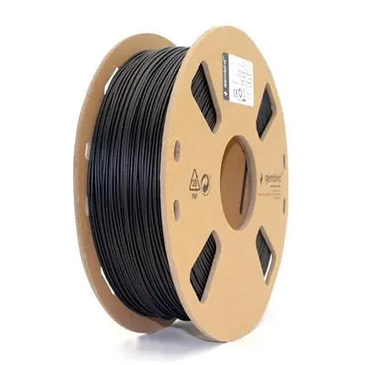 Gembird Filament 3DP-TPE1.75-01-BK / flexibilní / 1,75 mm / 1 kg / černá