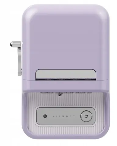 Niimbot B21 Pro fialová / Tiskárna štítků / 300 dpi / BT / USB-C