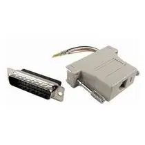 PremiumCord Redukce 25M-RJ45 zásuvka
