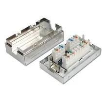 PremiumCord Junction Box, CAT6, Full Shielded,LSA