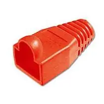 PremiumCord Kryt konektoru RJ45 - červená