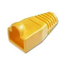PremiumCord Kryt konektoru RJ45 - žlutá