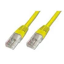 PremiumCord UTP CAT5E 20m žlutá / Patch kabel / RJ45-RJ45 