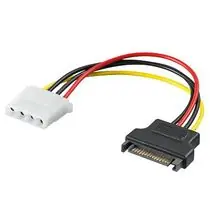 PremiumCord Napájecí redukce Molex 5.25