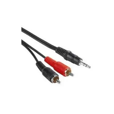 PremiumCord Kabel Jack 3.5mm-2xCINCH M/M 5m AK 243-050