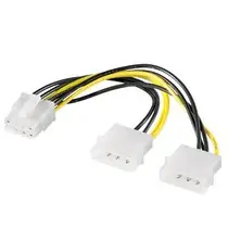 Premium-Cord Redukce napájecí 2x5.25
