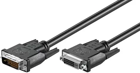 PremiumCord DVI-D prodlužovací kabel,dual-link,DVI(24+1),MF, 10m