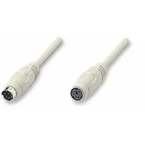 PremiumCord Kabel prodluž. kláv. PS/2 2m