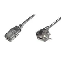 PremiumCord Kabel síťový 230V k počítači 1m
