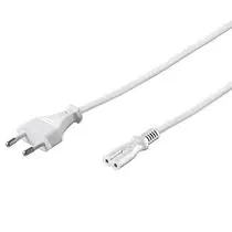 PremiumCord Kabel síťový 230V k magnetofonu 3m bílý