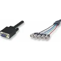 PremiumCord Kabel k monitoru VGA 15p 5BNC 2m