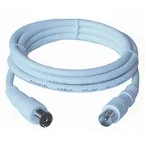 PremiumCord TV propojovací kabel M/F 75 Ohm 5m