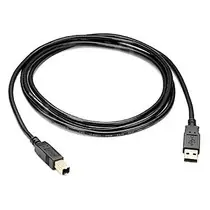 PremiumCord USB 2.0 kabel A-B, 1m barva černá
