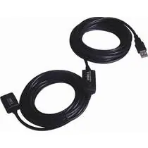 PremiumCord USB 2.0 repeater a prodlužovací kabel A/M-A/F  20m