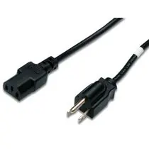 PremiumCord Kabel síťový 230V k počítači 2m s USA zástrčkou