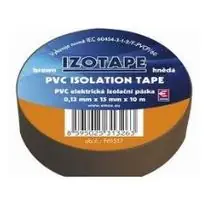 PremiumCord Izolační páska PVC 15/10 hnědá