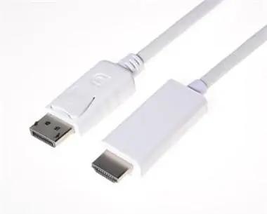 PremiumCord DisplayPort na HDMI kabel 5m  M/M