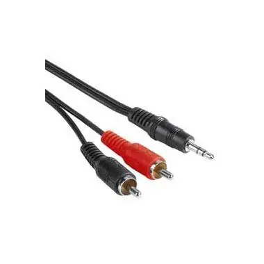 PremiumCord Kabel Jack 3.5mm-2xCINCH M/M 3m