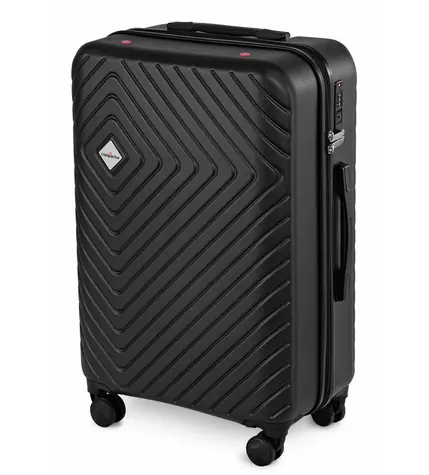 Compactor Hybrid Luggage L Vacuum System Cestovní kufr černá / 46.5 x 26 x 68 cm