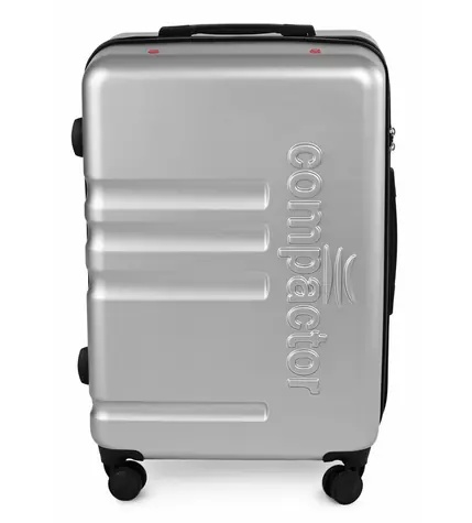 Compactor Hybrid Luggage L Vacuum System Cestovní kufr stříbrná / 46.5 x 26 x 68 cm