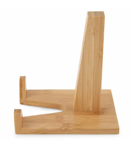 Compactor Bamboo Držák na tablet z bambusového dřeva / 9 x 12 x 13 cm