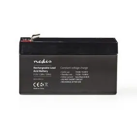 Nedis Dobíjecí olověný akumulátor / Olověné / Dobíjecí / 12 V / 1300 mAh