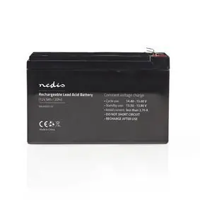 Nedis Dobíjecí olověný akumulátor / Olověné / Dobíjecí / 12 V / 9000 mAh